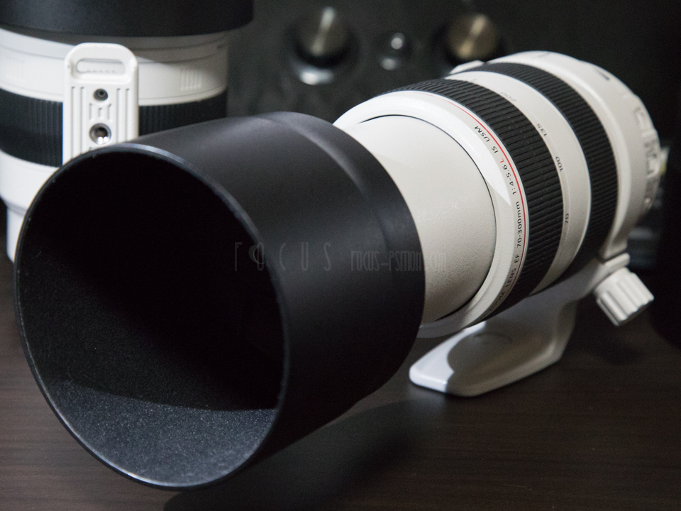 【美品】Canon EF70-300F4-5.6L IS USM 白レンズ